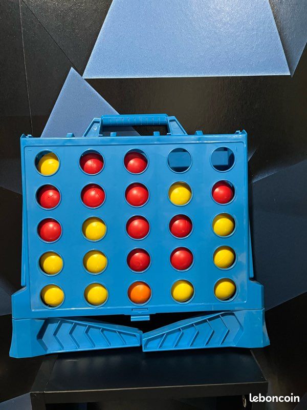 Puissance 4 Shots - Jeu De Stratégie Rapide Pour Enfants Dès 5 Ans - Fabriqué En Chine