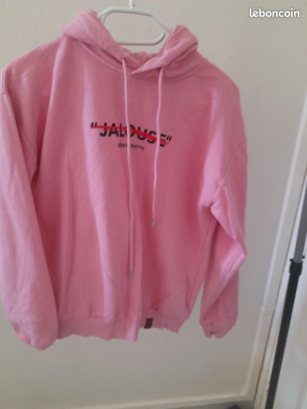 Sweatshirt Pull Rose Jennyfer Sweat Rose Jennyfer Vêtements