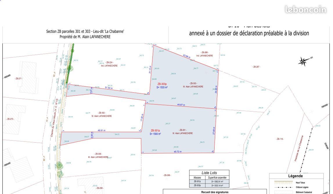 Parcelle à l'étang de Sault · à Prémilhat · 34 000 €