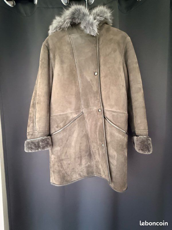 Manteau Agneau Mérinos peau lainée femme DULCE