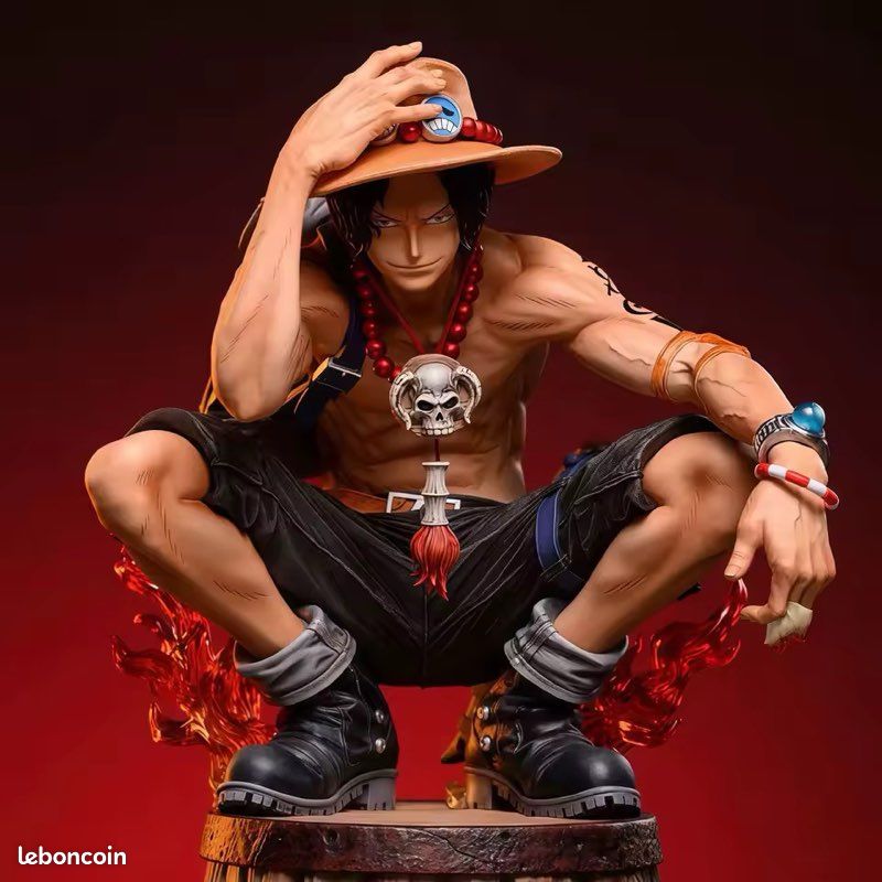 Figurine de dessin animé One Piece 26cm Portgas · D · Ace, jouets