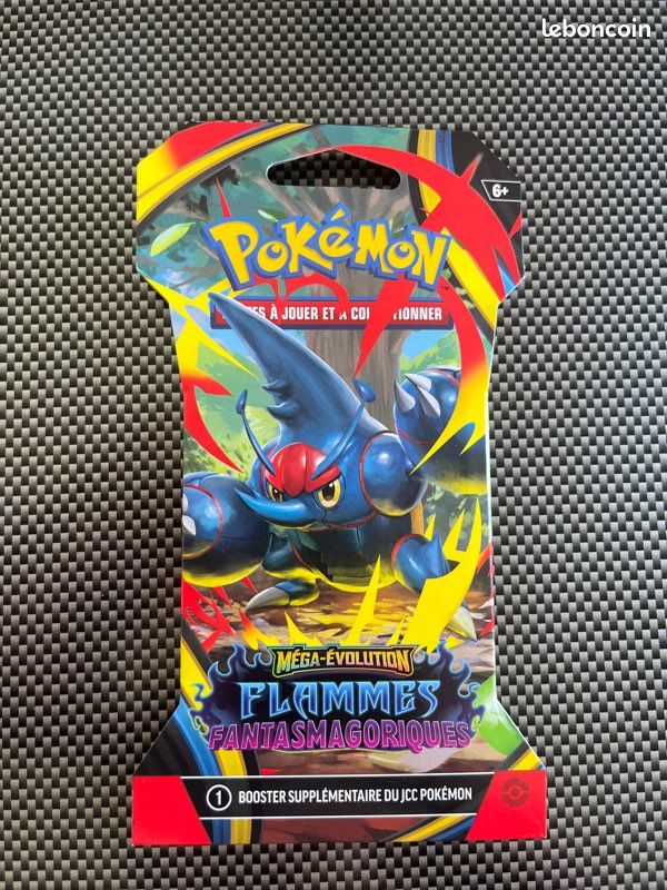 Pokémon Booster Blister ME02 Flammes Fantasmagoriques - FR - Le P'tit Poucet Pokémon Booster Blister ME02 Flammes Fantasmagoriques - FR - Le P'tit Poucet