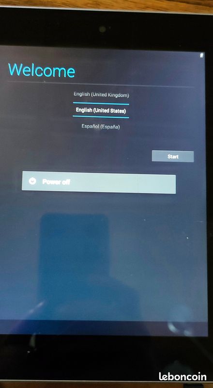 Tablette acer iconia blanche vitre à changer (image 3)