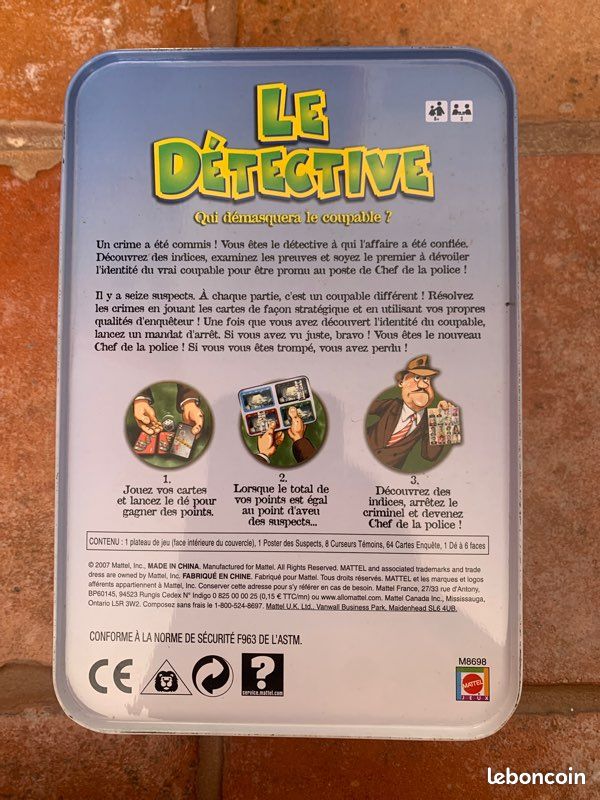 Jeu de société - Le détective (image 2)