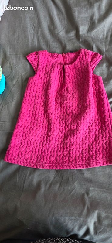 Robe rose 18 mois (image 2)