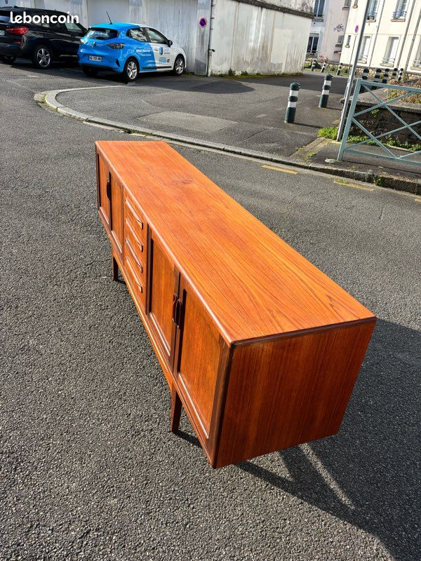 Ancienne grande enfilade scandinave teck vintage (image 3)