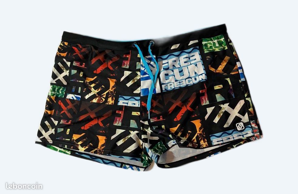 Caleçon De Bain Homme Maillot De Bain Homme FREEGUN Boxer