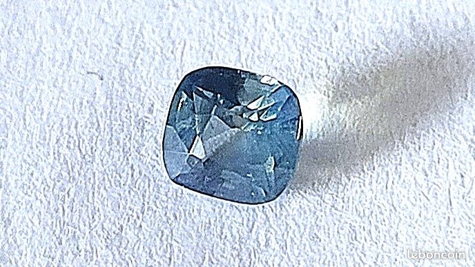 Lot De 5 Saphirs Bleus Ronds D'Afrique Du Sud - 1,50 Carat Total - Taille H Chauffés - Très Beaux
