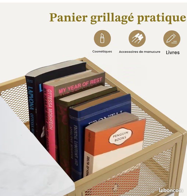 Coiffeuse/bureau moderne (image 5)