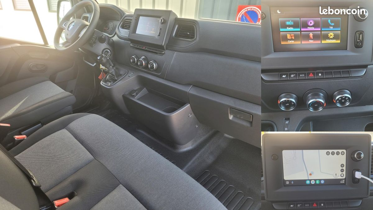 RENAULT MASTER CCB L4 PROPULSION ROUES JUMELÉES 2.3 Blue DCI 165 GRAND CONFORT CAISSE 20 m3 + HAYON « DHOLLANDIA » NEUF avec CAMÉRA DE RECUL + GPS + SIÈGE CONDUCTEUR SUSPENDU ( Prix Vente 44 990 HT ) (image 4)