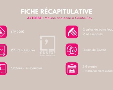 Maison 649 000 € - 137 m²