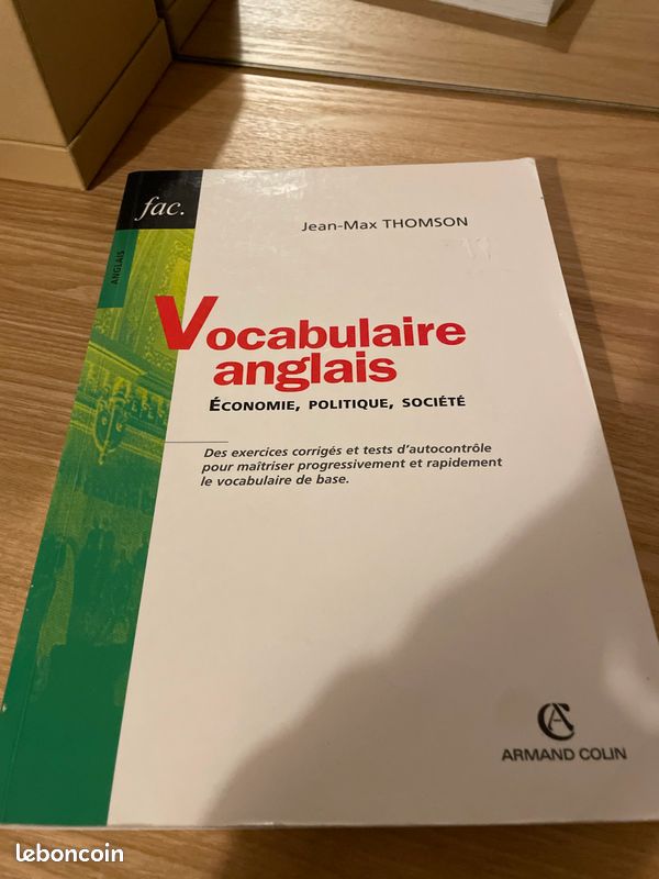 Vocabulaire anglais (image 1)
