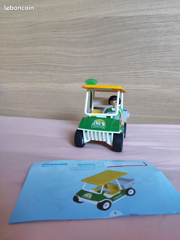Voiturette de camping Playmobil réf : 5437 (image 1)