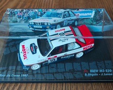 BMW M3 Tour de Corse 1987, B. Beguin, J.J Lenne 1:43
