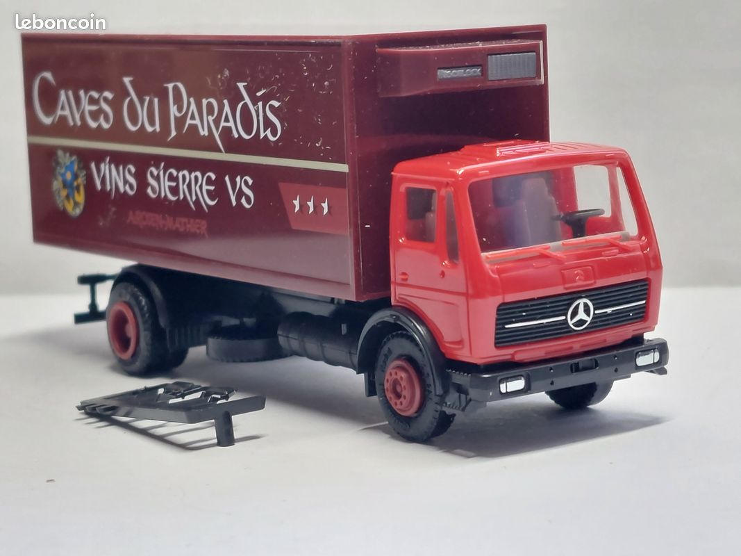 Miniature HERPA 1/87 – Mercedes Actros + Remorque Caffrey's (frigo) – Collection