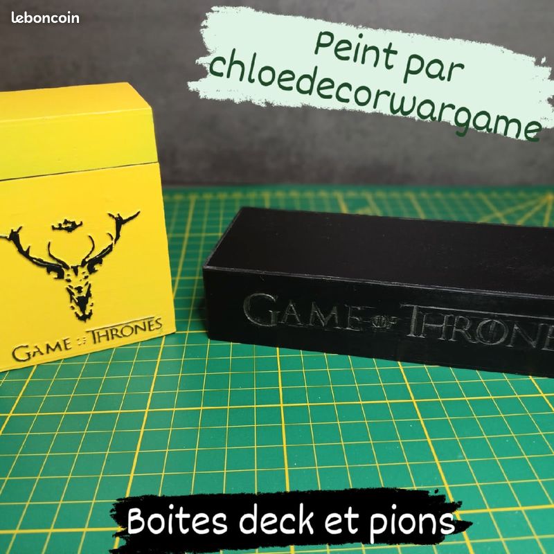 Boîte deck + boîte pions game of throne (image 5)