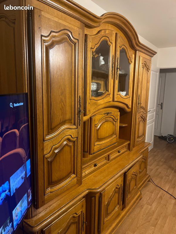 Meuble salon en chêne (image 3)