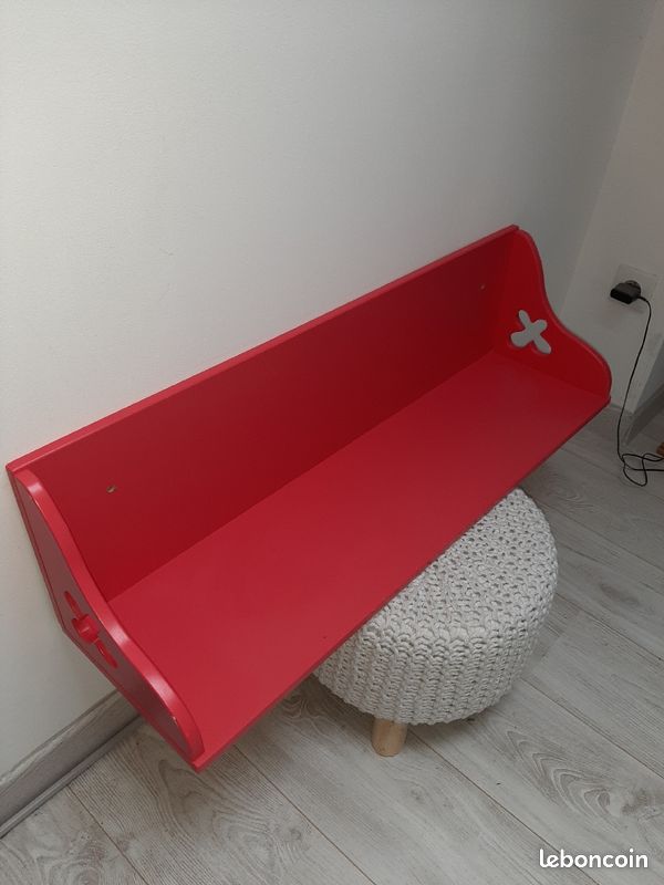 Étagère rose fille vertbaudet 90cm (image 1)