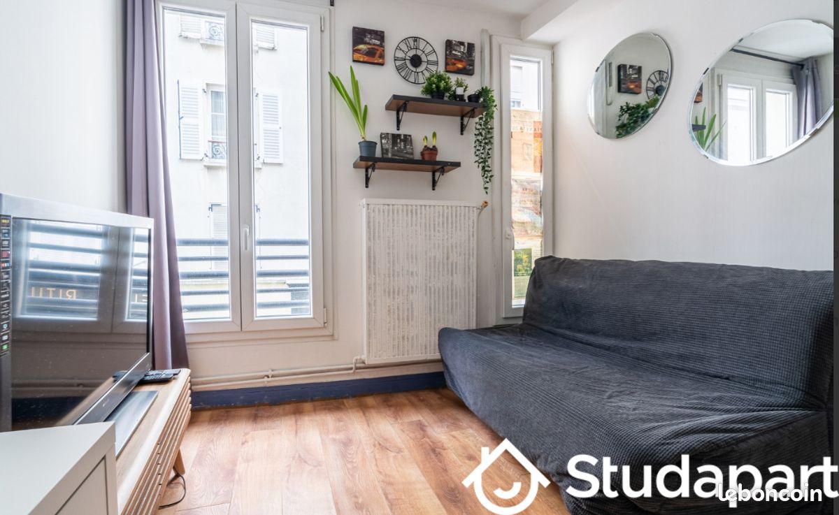 Appartement 1 pièce 18 m² · à Paris · 18 m² · 1 100 €/mois