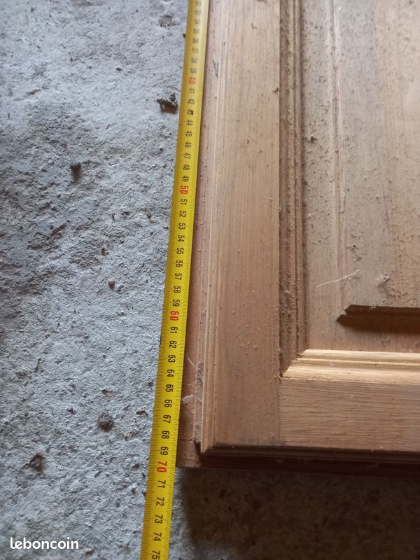 3 façades de meuble en bois sans charnière neufs (image 2)