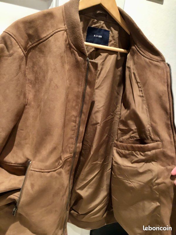 Manteau en suédine homme (image 2)