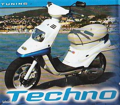 Tuning Mbk Booster Logo Rear Light For MBK Booster Spirit And