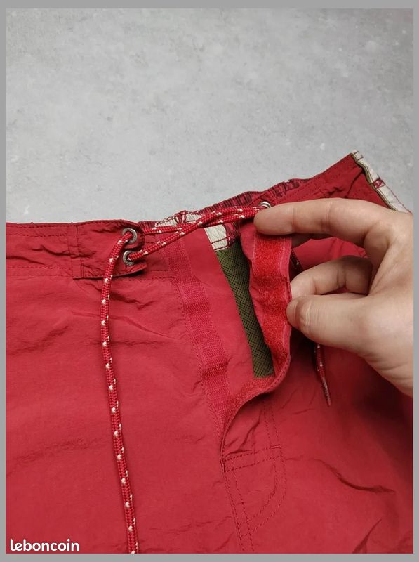 Short de bain Tommy Hilfiger - Homme Taille L - Bordeaux (image 5)