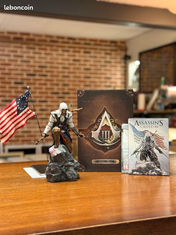 Assassin's Creed III édition collector Freedom (PS3, xbox 360) [FR] à 59.30