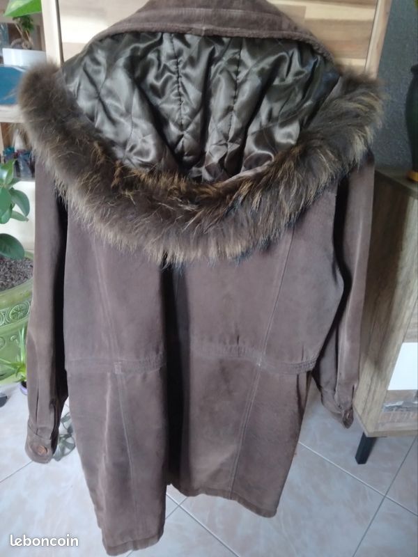 Manteau marron "Echt Leder" (image 4)