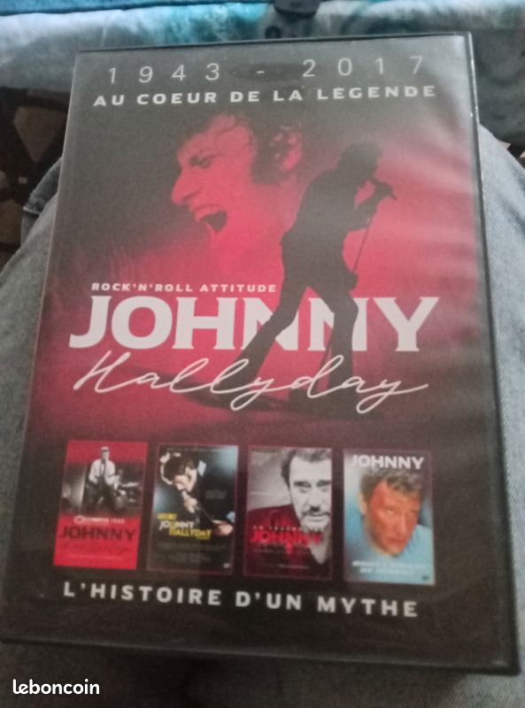 Vend coffre DVD johnny Hallyday (image 1)