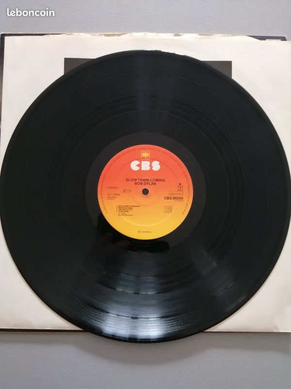 Vinyle 33 tours "Bob Dylan – Slow Train Coming" (image 3)