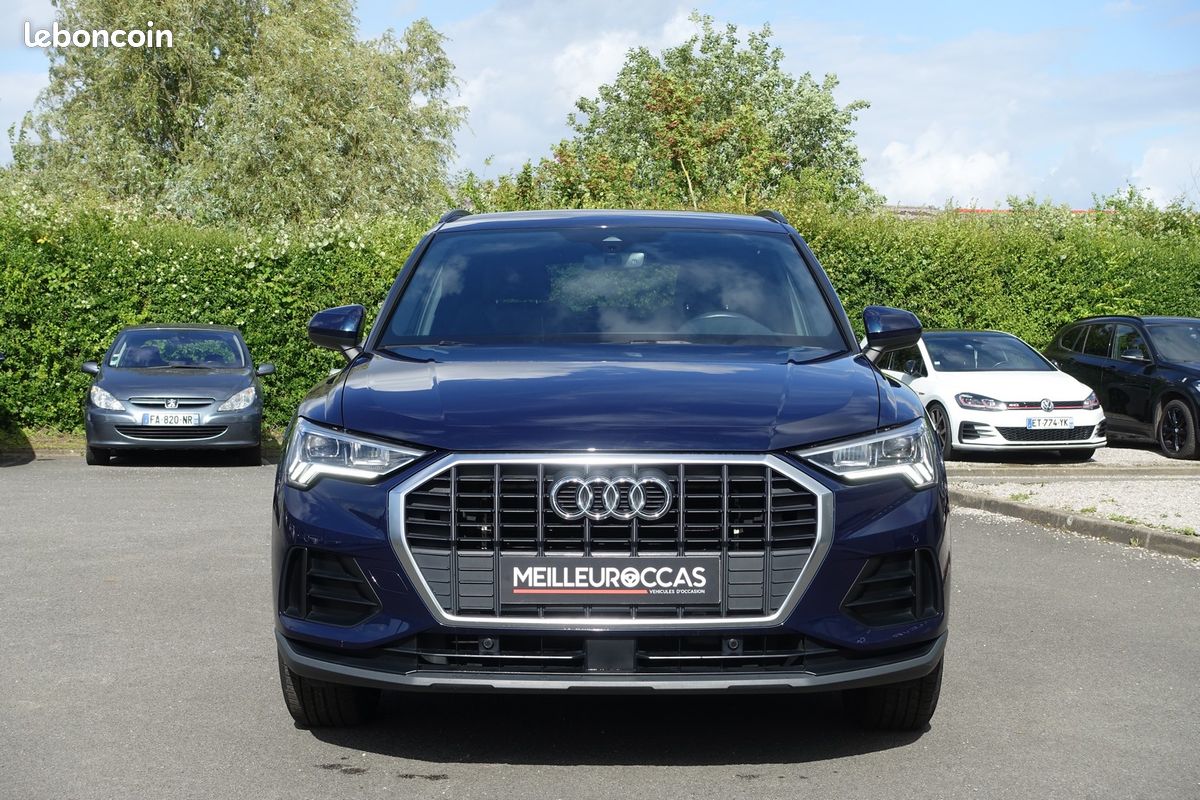 Q3 35 Tfsi S-Tronic 150ch Virtual cockpit/Cuir sport chauffant/Grd Gps Europe/Caméra/Régulateur/LED/1°Main/Garantie 12 mois (image 2)