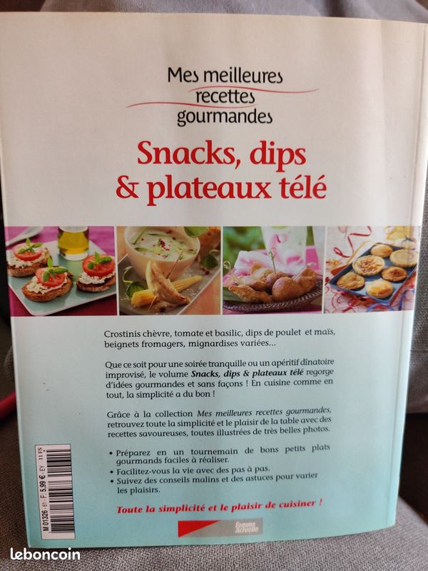 Meilleures recettes gourmandes n° 61 snacks Dips et plateaux télé (image 2)
