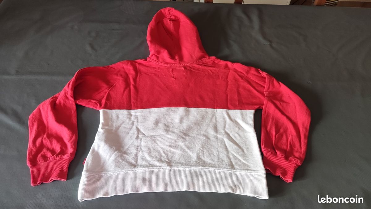 Sweat Levi's rouge et blanc Taille 12 ans (image 4)
