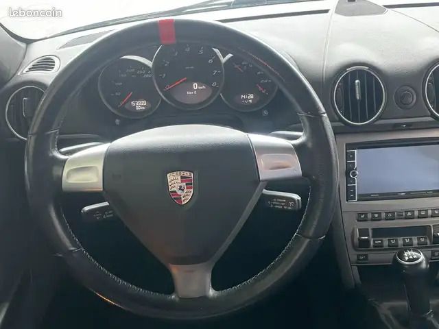 Porsche Cayman PACK SPORT 245 CH BVM - SELLERIE CUIR VOLANT EN (image 14)