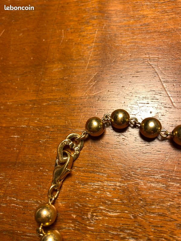 Bracelet Vintage Plaqué Or Jaune - Ancien - Occasion