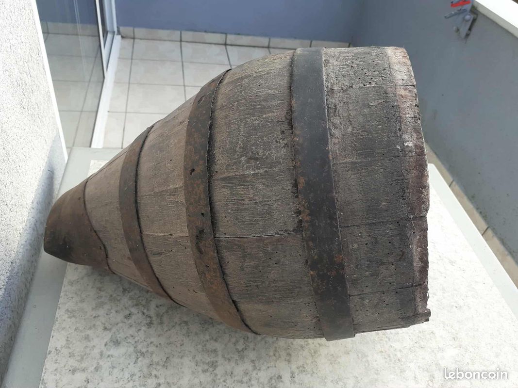 Cruche Broc a cidre ancien grand modèle (image 9)