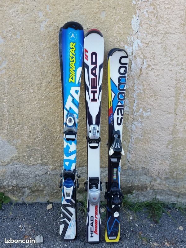 Skis pour enfants taille 120, 117 et 110 cm (image 1)