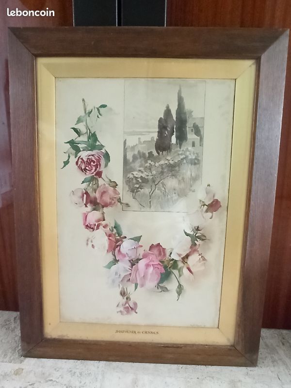 Aquarelle Souvenir de Cannes de Ruth Mercier (image 1)