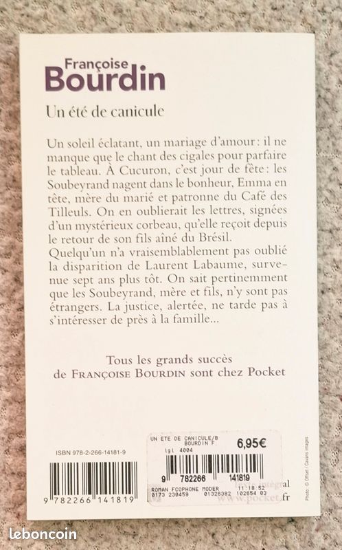 Françoise BOURDIN – Format POCHE - Tarif dégressif – LH94 (image 8)