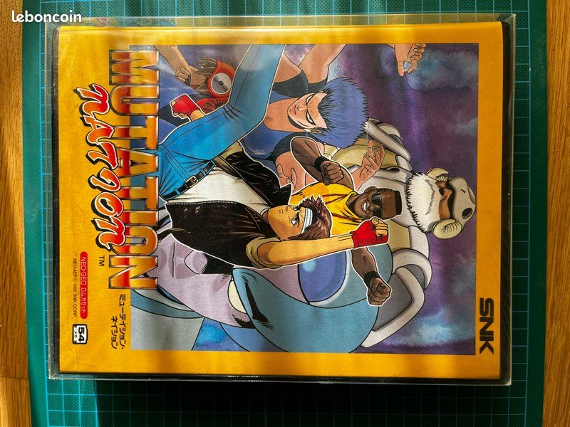 Console Mini Jeux Mutation Nation NEO GEO AES JAP *Convert - SNK - Très Bon état Complet Nova Aetas Renaissance