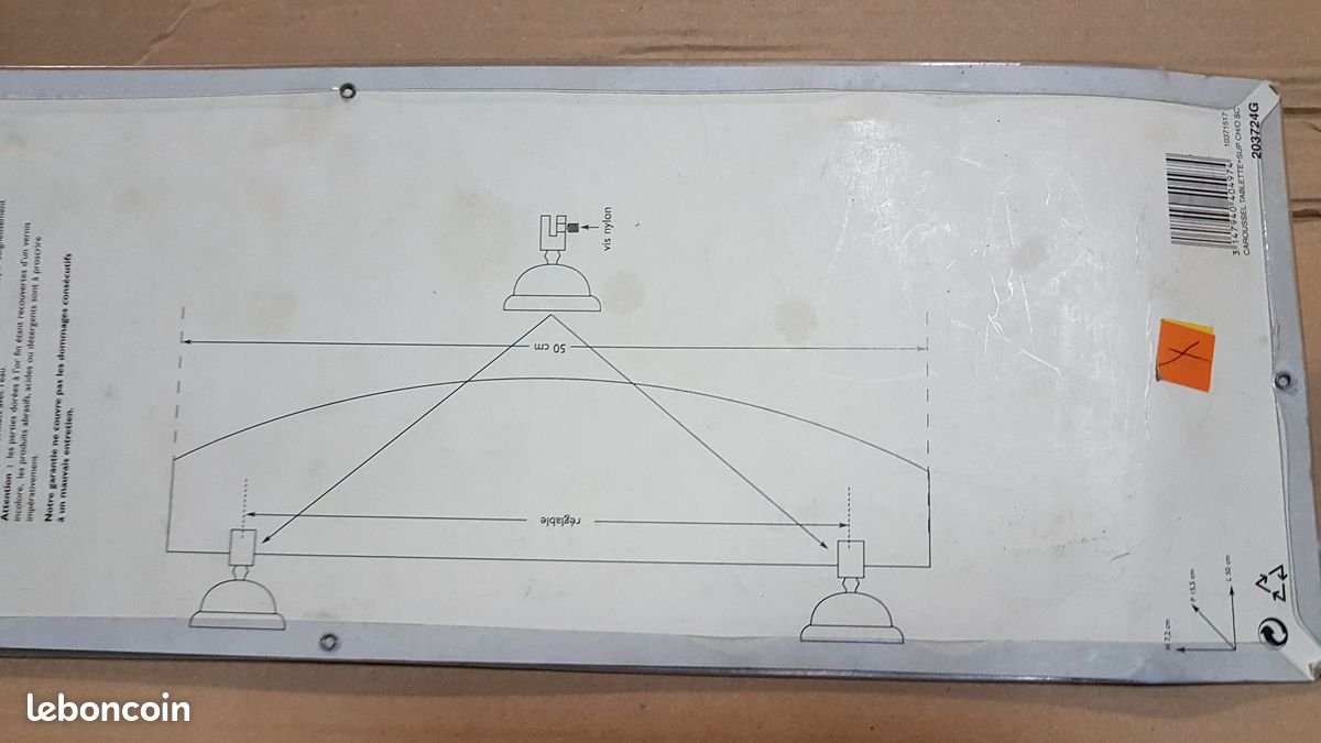 TABLETTE VERRE CAROUSSEL pour salle d'eau (image 7)