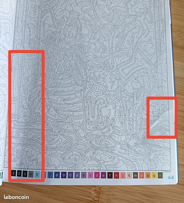Livre coloriages mystères « Mickey & friends » de Disney - Art thérapie (image 18)