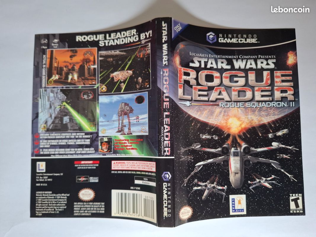 Star Wars rogue Squadron II rogue leader ntsc usa Nintendo gamecube (image 11)