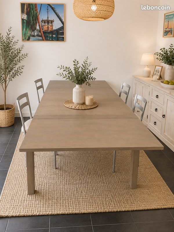 Grande Table avec rallonge Maison du monde (image 2)