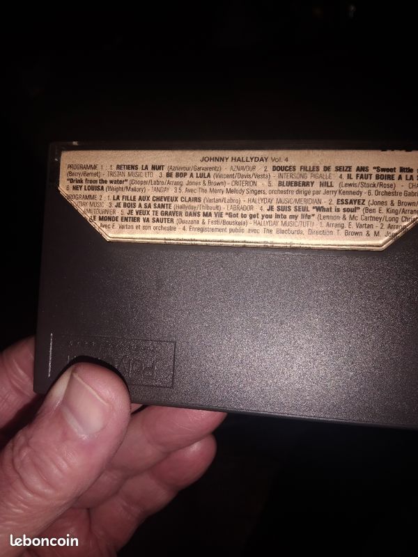 Cassette Johnny Hallyday (image 2)