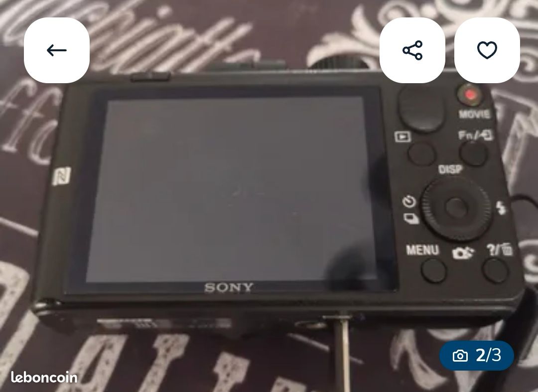 Appareil photo numérique Sony (image 2)