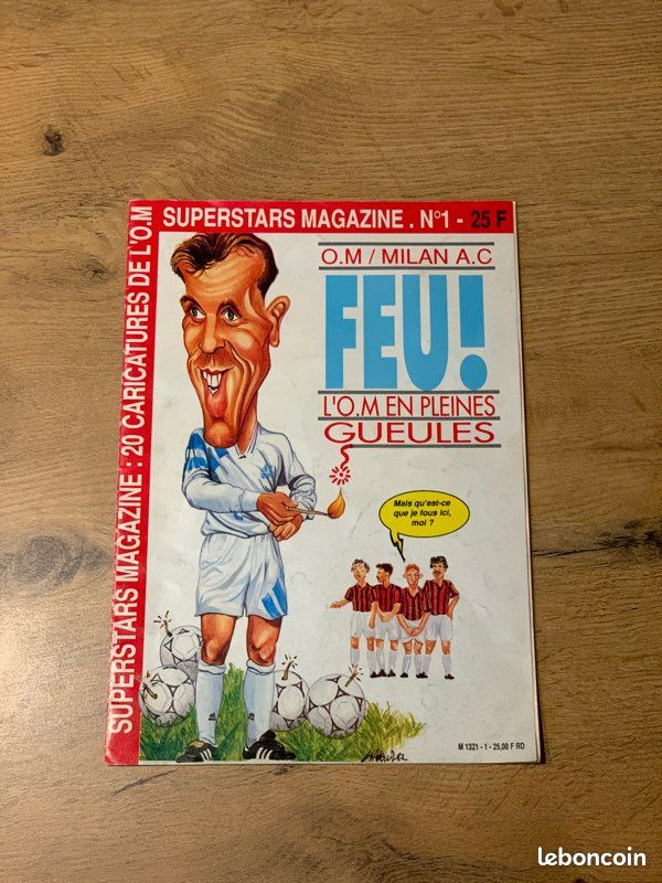 Livre vintage 1993 Olympique de Marseille (image 1)