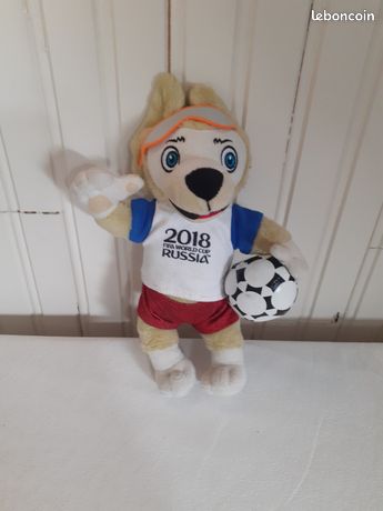 Peluche zabivaka mascotte fifa world cup Russia 2018 Jeux Jouets