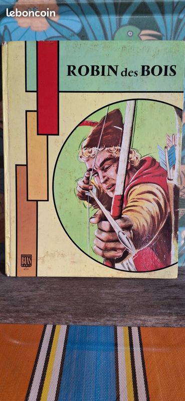 Livre ancien enfants: Robin des bois 1957 (image 1)